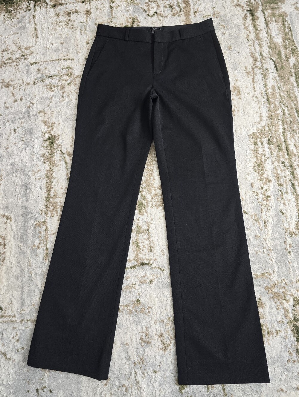 New Banana Republic Black Logan Dress Trousers Size 4 Classic Elegant Office
